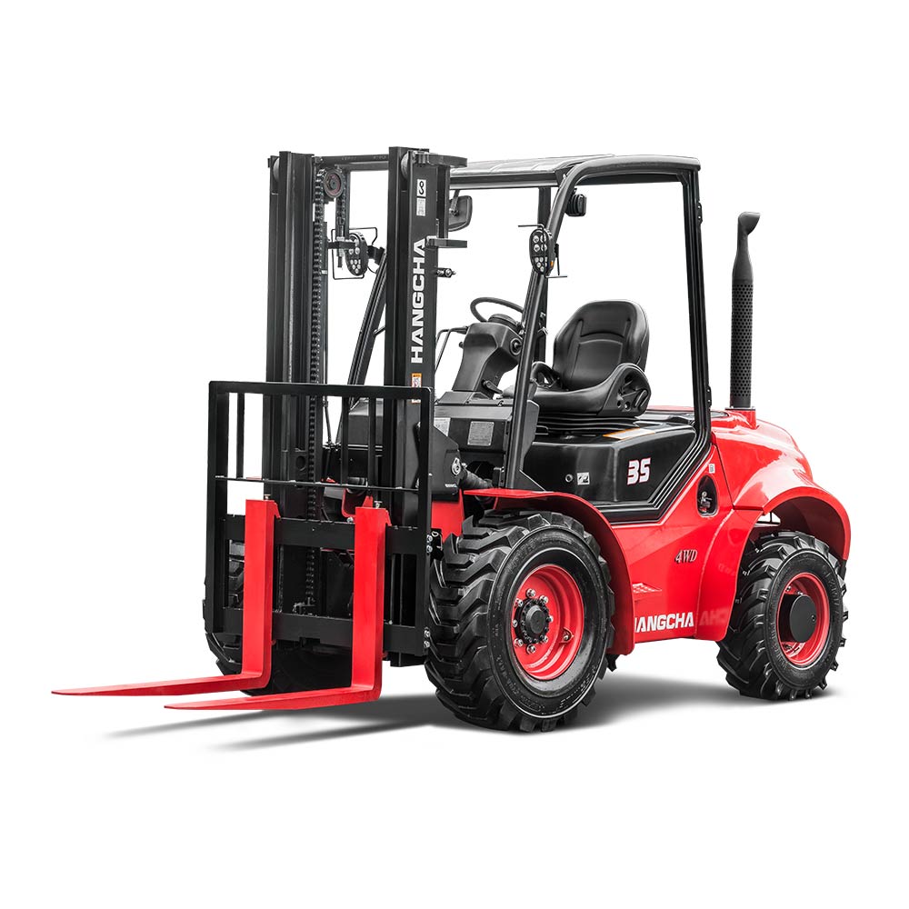 2.5-3.5t Four-Wheel Drive Rough Terrain Forklift Truck